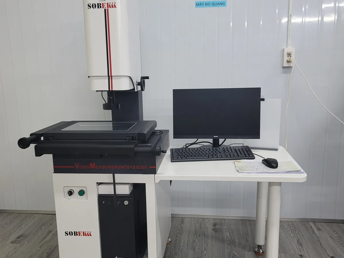 Vision measuring system in the inspection room